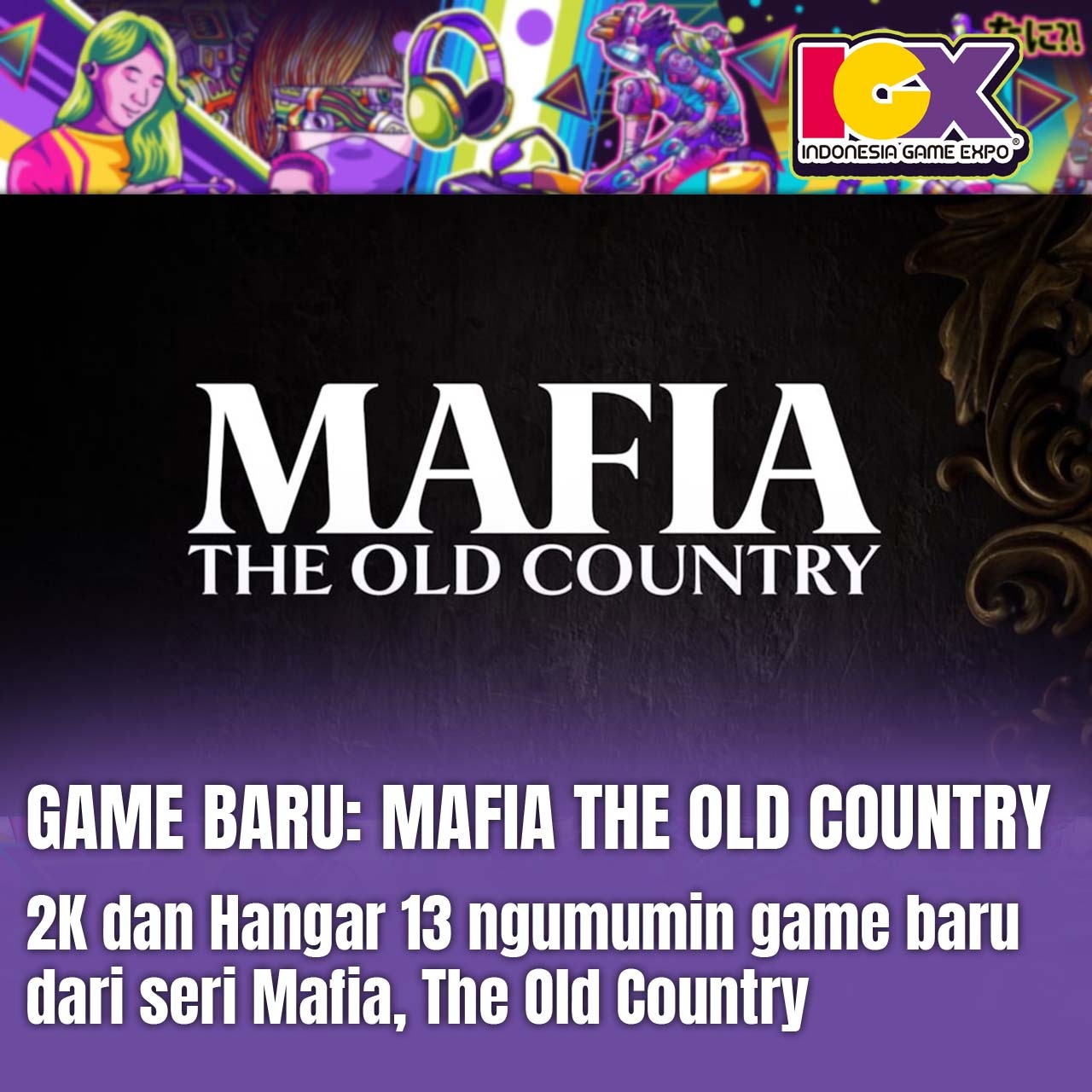 Game Baru: Mafia The Old Century