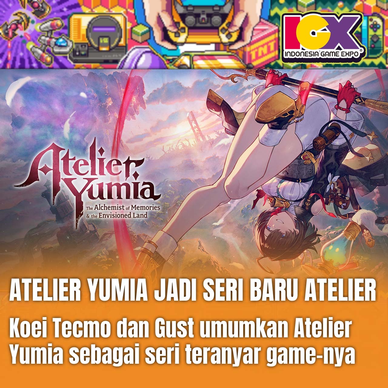 Atelier Yumia Jadi Seri Baru Atelier