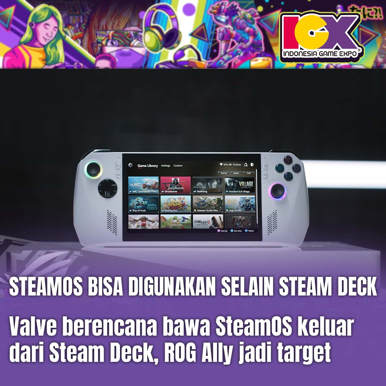 SteamOS Ga Cuma di Steam Deck?