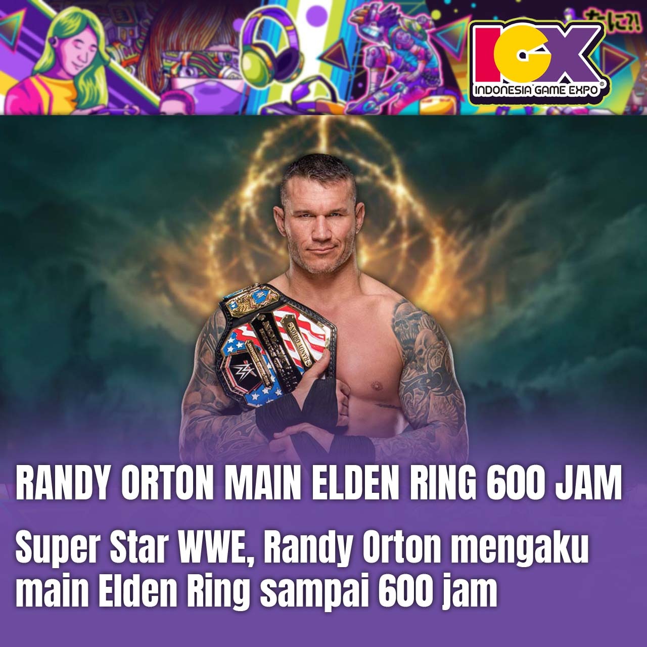 Superstar WWE Suka Maen Elden Ring?