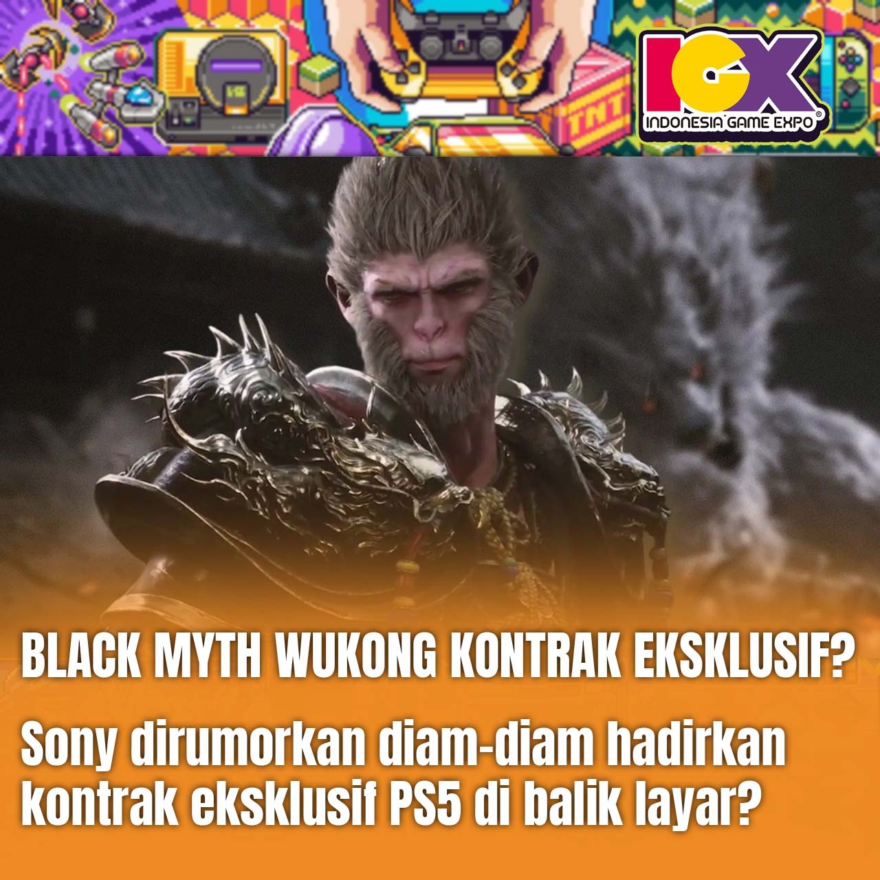Sony Mau Kontrak Black Myth Wukong Ekslusif di PS5?