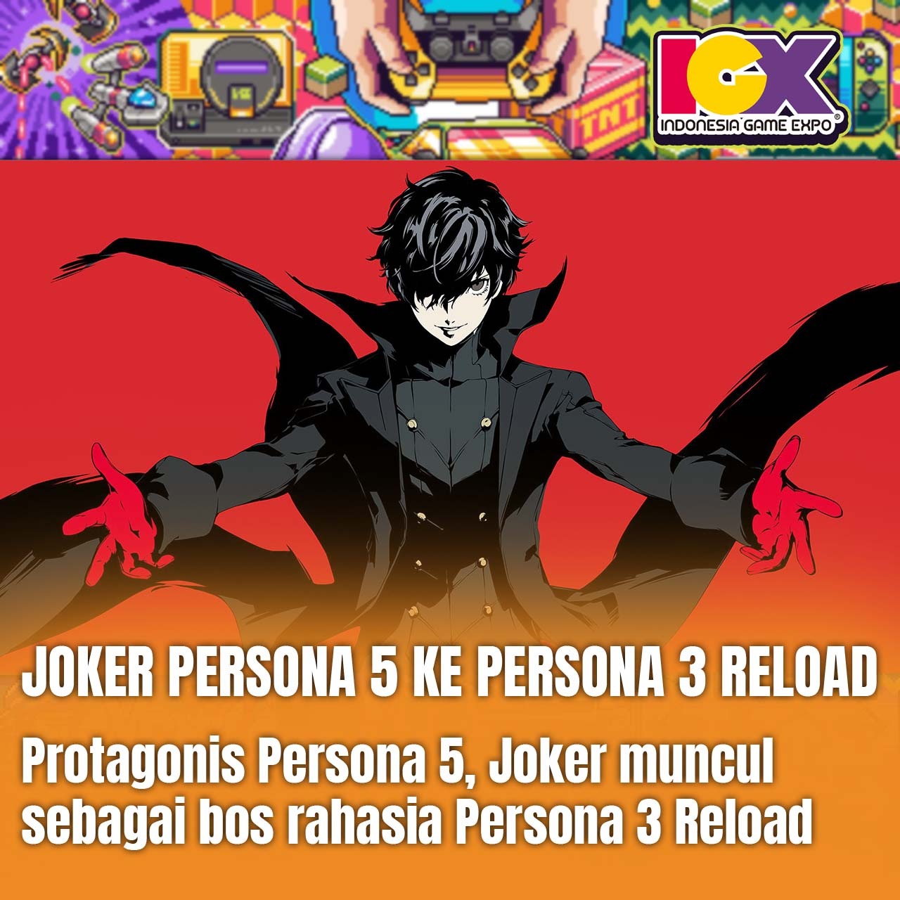 Joker Persona 5 ke Persona 3 Reload