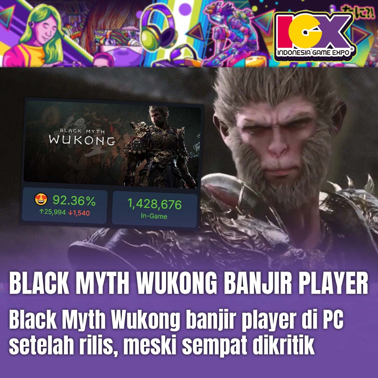 Black Myth Wukong Banjir Player Dalam Beberapa Hari