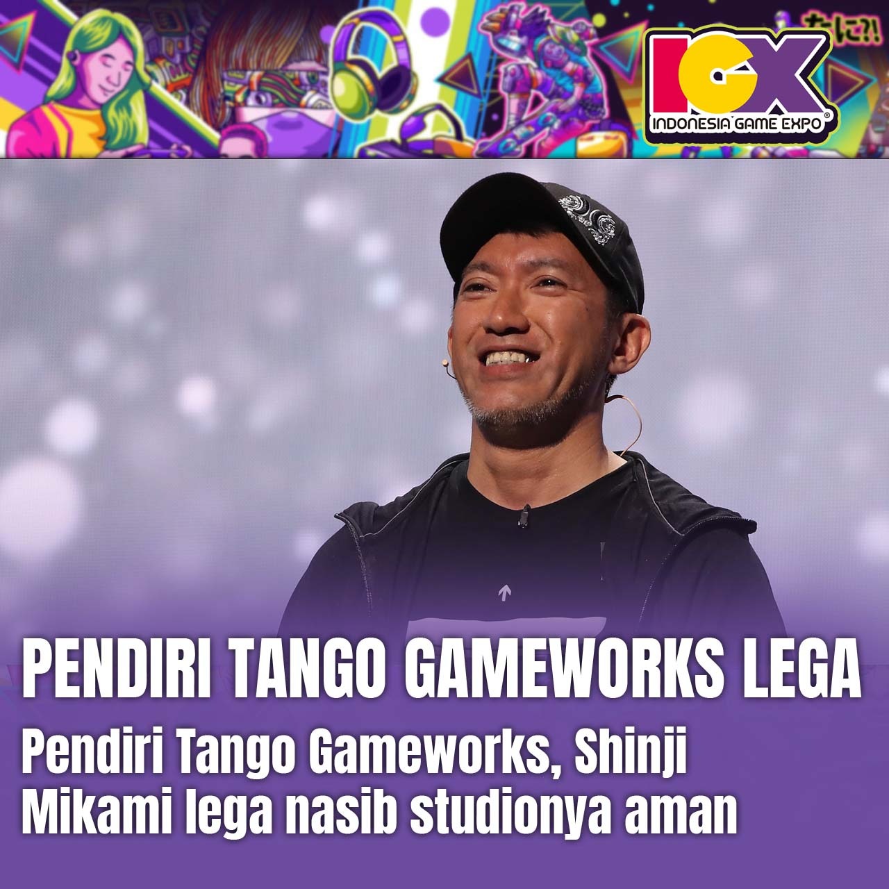 Pendiri Tango Works Lega Nasib Studionya Aman