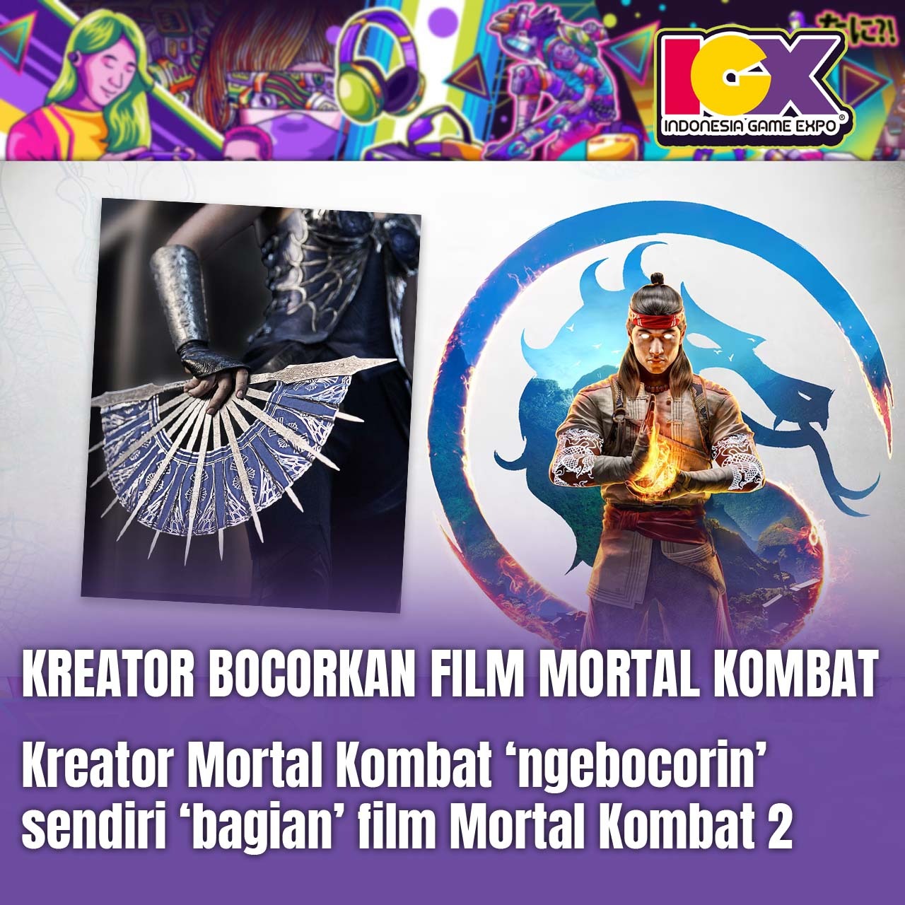 Kreator Mortal Kombat 'Ngebocorin' Sendiri 'Bagian' di Film Mortal Kombat 2