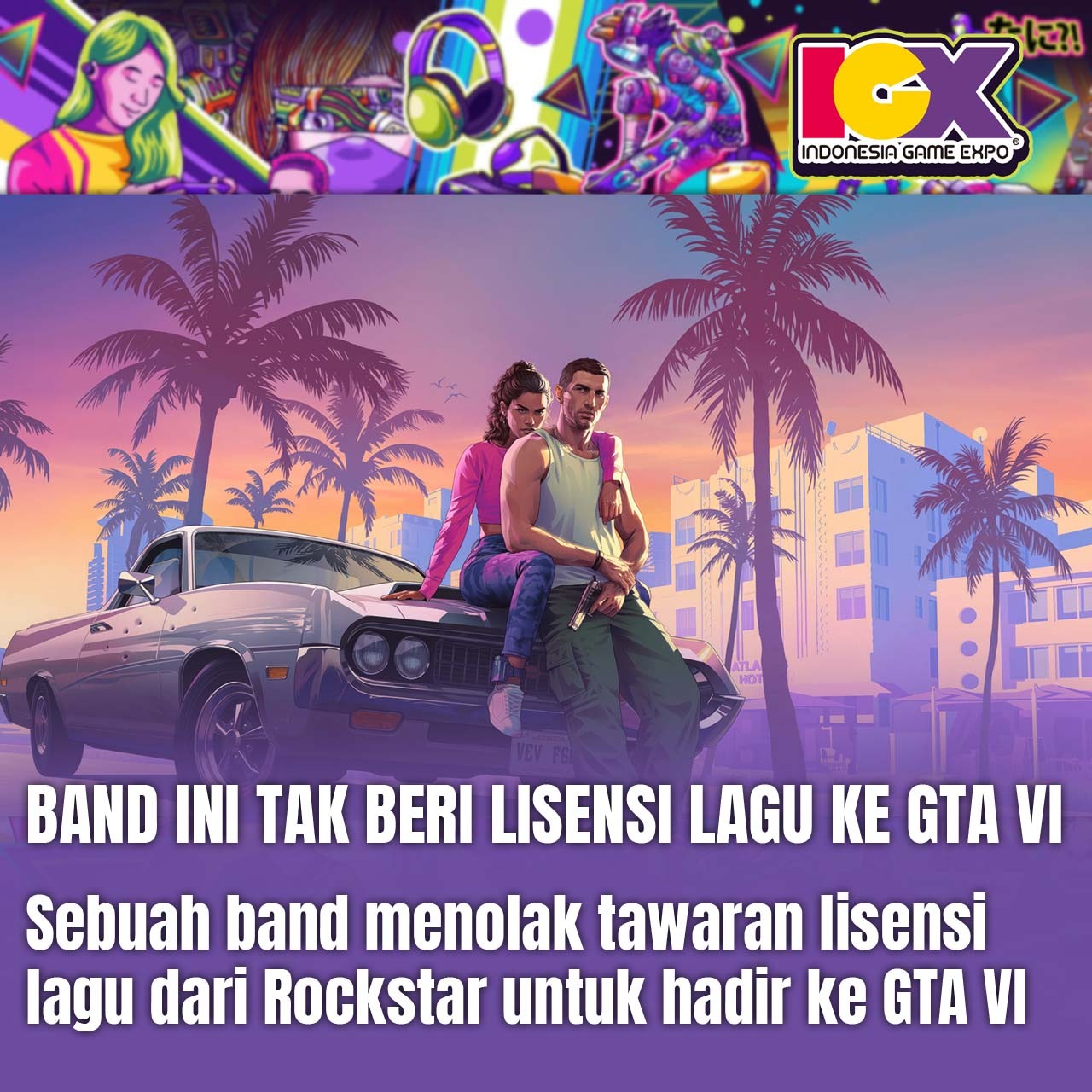 Sebuah Band Menolak Tawaran Lisensi GTA VI