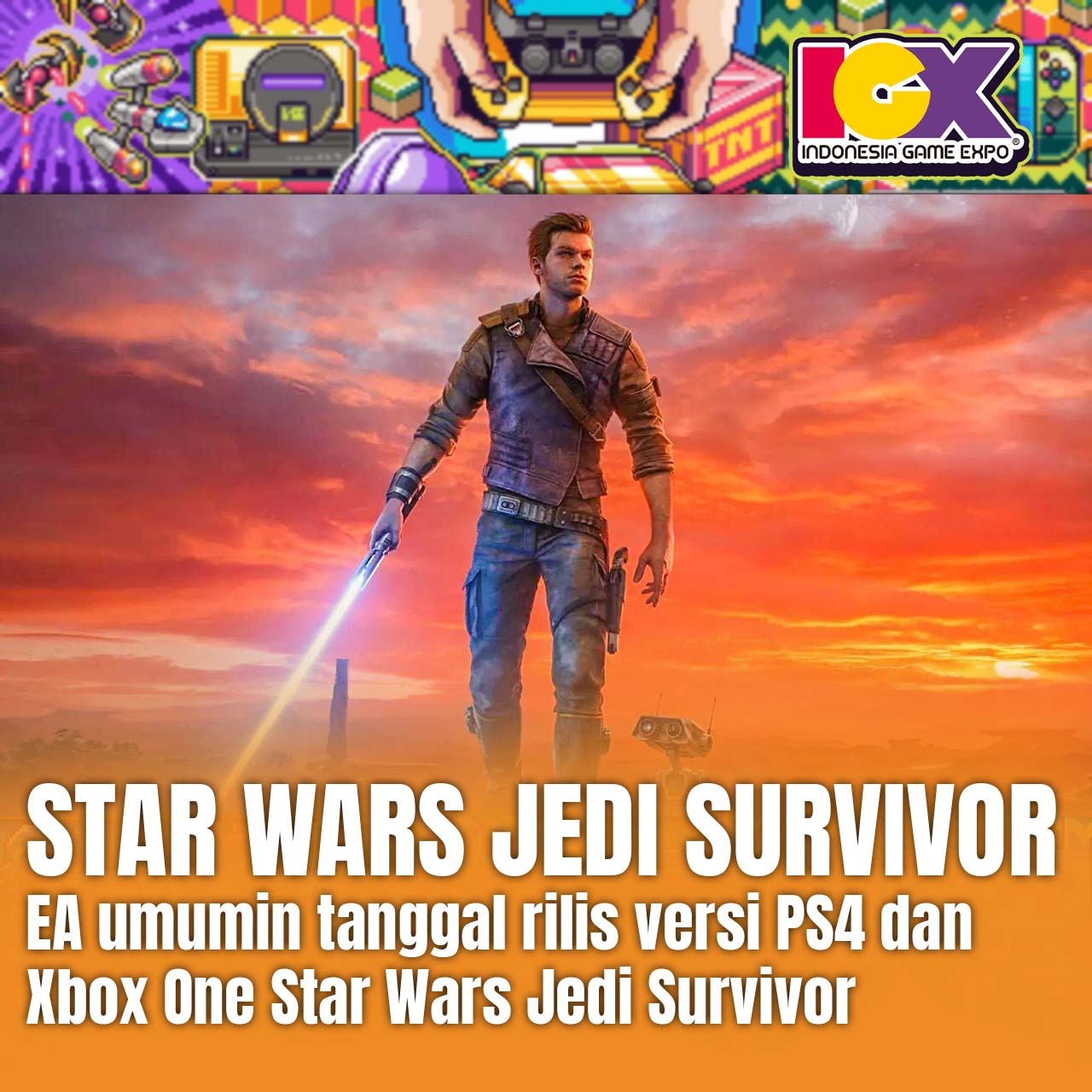 Star Wars Jedi Survivor Akhirnya Rilis di PS4 dan XBOX One