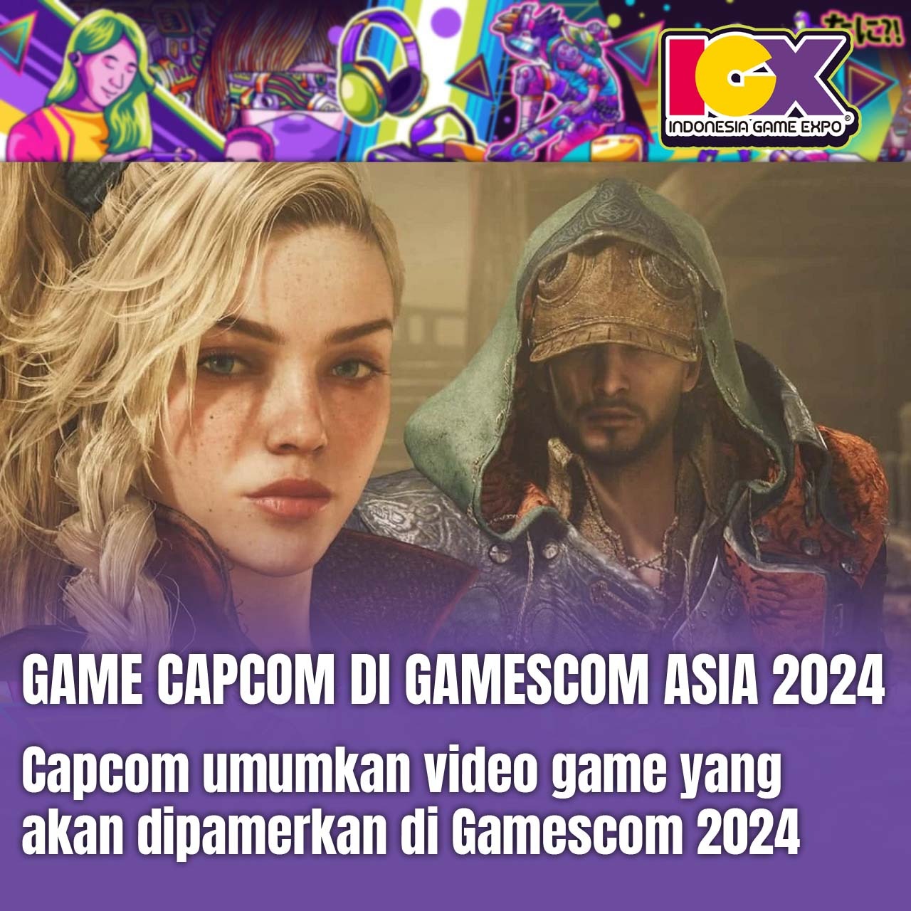 CapCom Umumkan Gamenya di Gamescom Asia 2024
