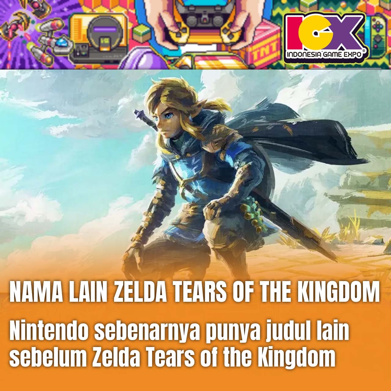Nama Lain Zelda Tears of The Kingdom