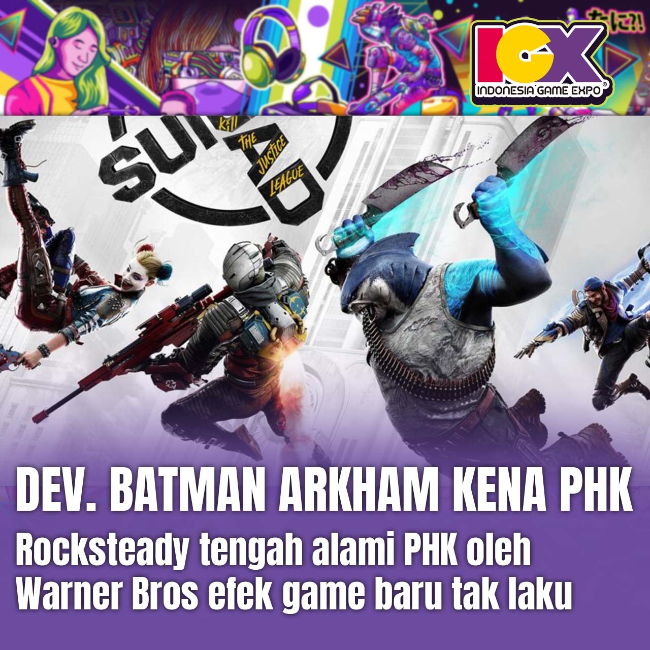 Developer Batman Arkham Tengah Alami PHK