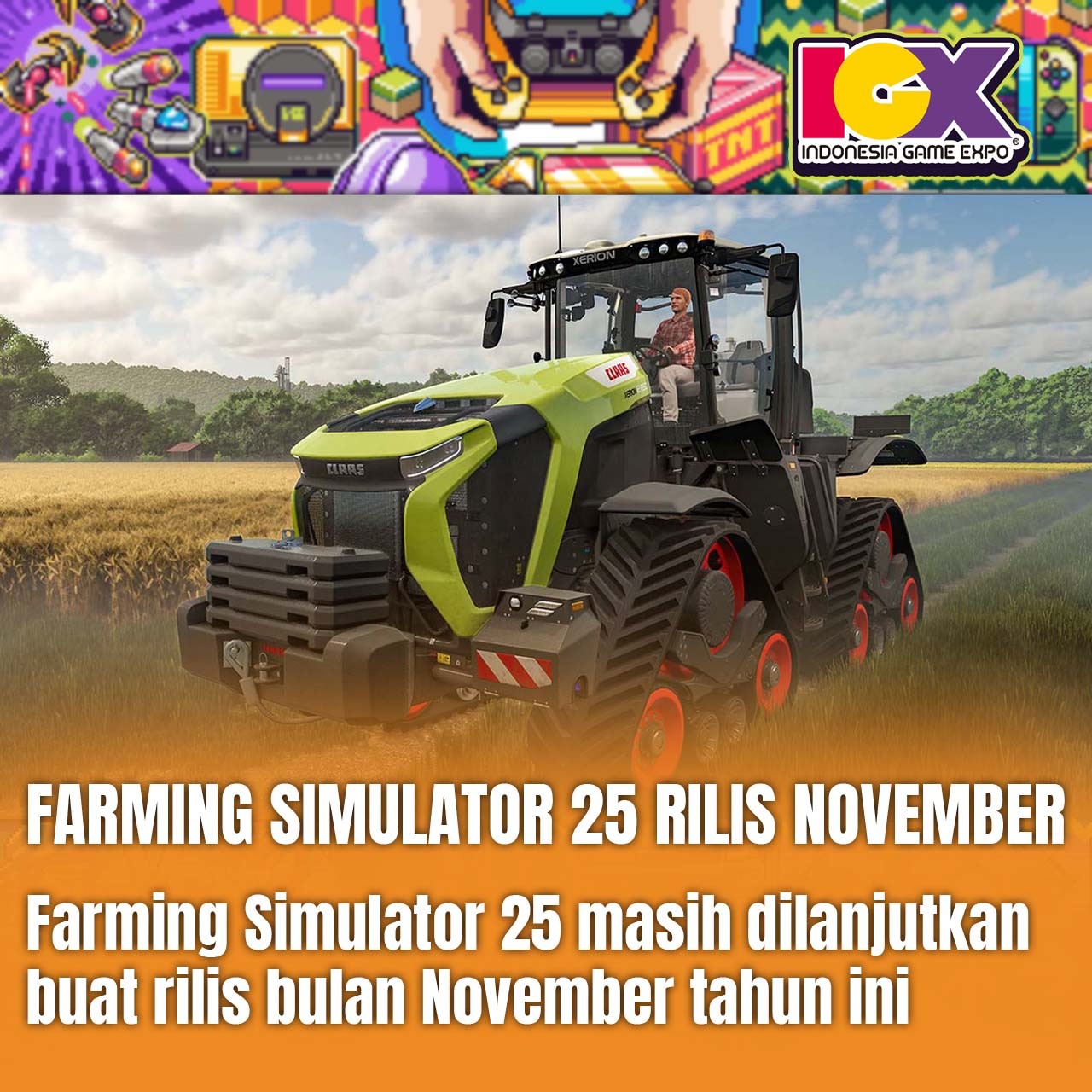 Farming Simulator 25 Bakal Rilis November